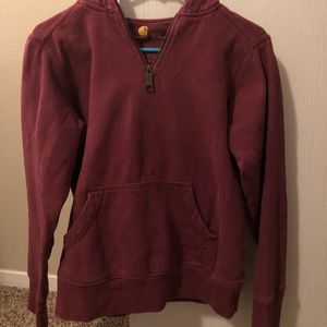 Carhartt Maroon Hoodie
